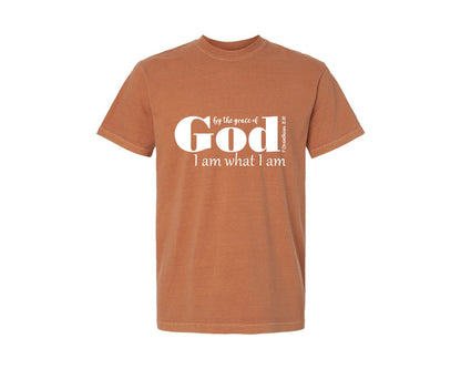 brand:Comfort Colors|color:Yam|Christian Faith Shirt Jesus Graphic T-Shirt