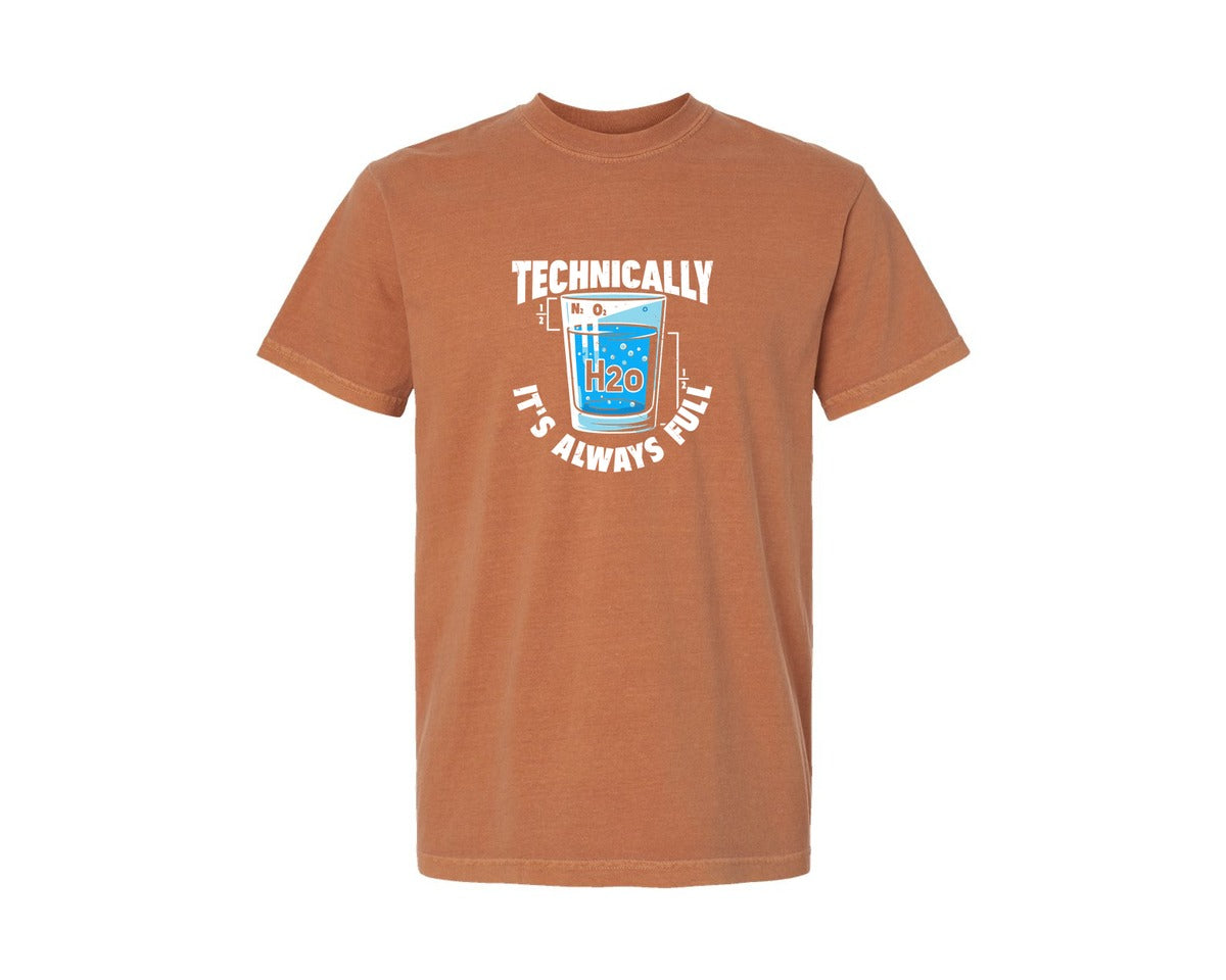 brand:Comfort Colors|color:Yam|Science Humor T Shirt Graphic T-Shirt