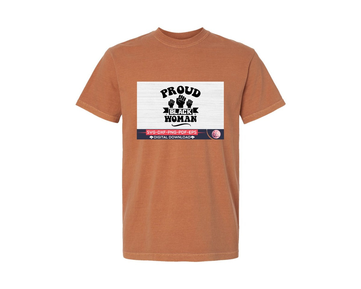 brand:Comfort Colors|color:Yam|Black History Month 16 Graphic T-Shirt