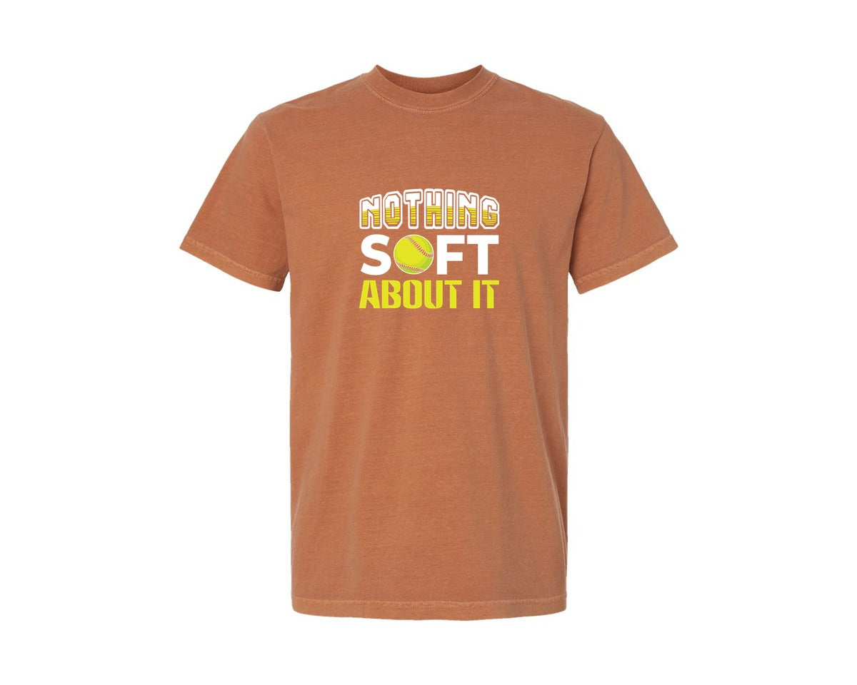 brand:Comfort Colors|color:Yam|Softball Tshirt Design Graphic Vector 13 Graphic T-Shirt