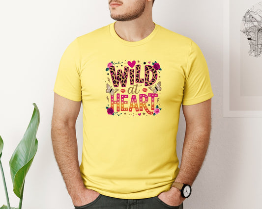 Wild At Heart Leopard Glitter E29Ca8 2 Graphic T-Shirt
