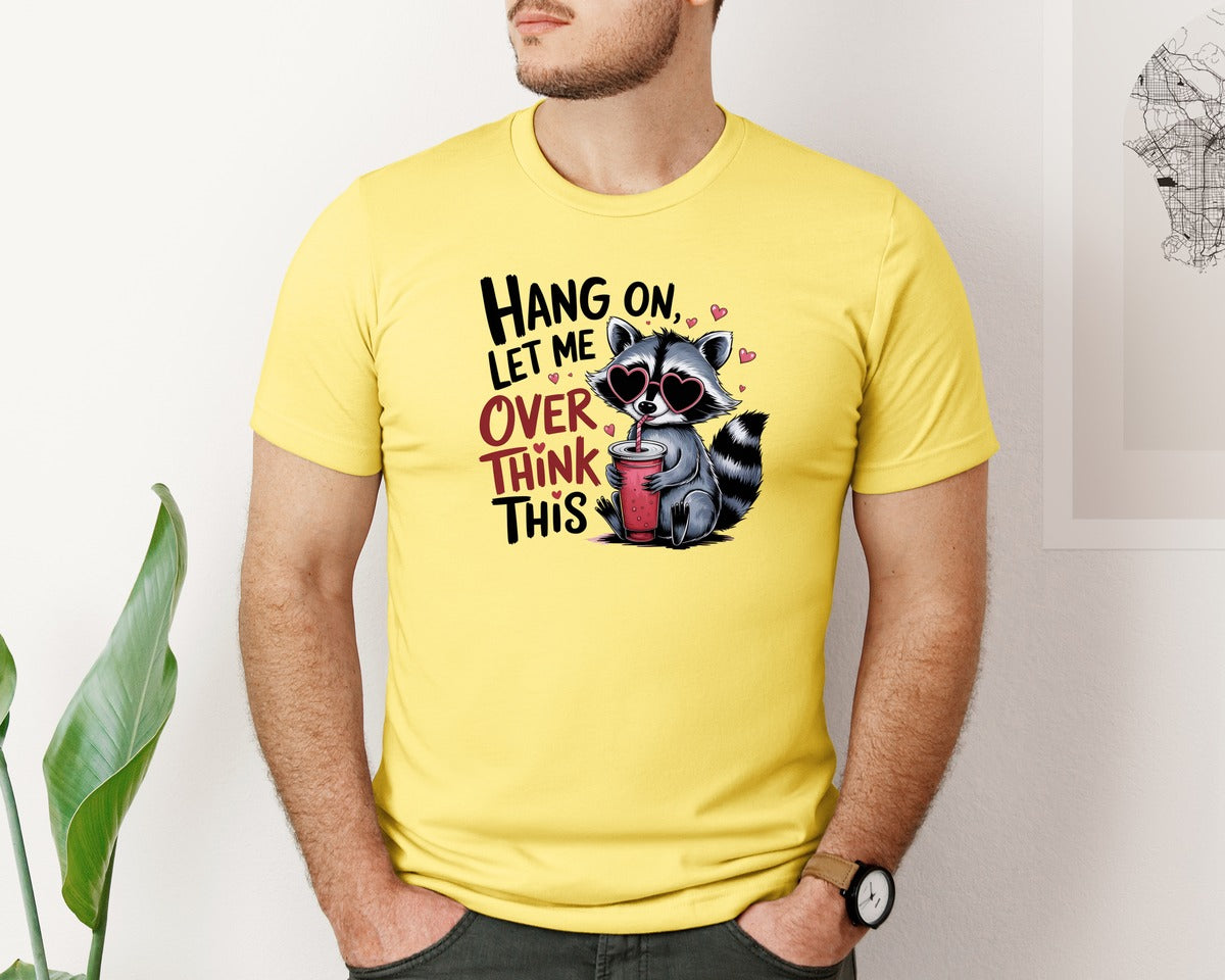 brand:Bella Canvas|color:Yellow|Funny Animal Funny 5 Graphic T-Shirt