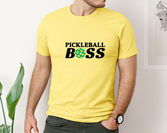 Pickleball Boss Graphic T-Shirt