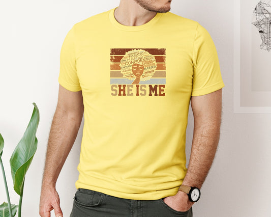 Strong Beautiful Black Girl Graphic T-Shirt