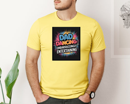 Pop Art Graffiti Fathers Day Graphic T-Shirt