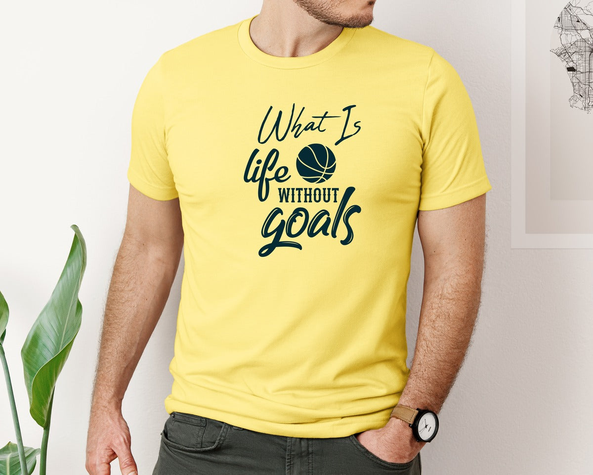brand:Bella Canvas|color:Yellow|Basketball T Shirt Design 546 Graphic T-Shirt