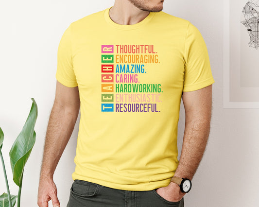 Teacher Teacher Teacher Life 4 Graphic T-Shirt